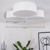 PURUS Ceiling Light LED white, 1-light source