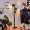 LUNGRE Floor Lamp Oxidised Silver, 3-light sources