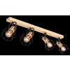 Globo MARIA Ceiling Light Light wood, 4-light sources
