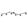 Globo ROBBY Ceiling Light black, 6-light sources