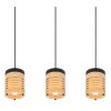 Globo RUTH Pendant Light black, 4-light sources