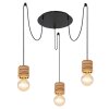 Globo ANGELINE Pendant Light black, 3-light sources