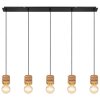 Globo ANGELINE Pendant Light black, 5-light sources