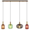 Globo NORMY Pendant Light brass, 4-light sources