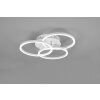 Reality CIRCLE Ceiling Light LED white, 1-light source, Remote control
