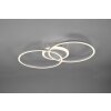 Reality ARRIBO Ceiling Light LED titanium, 3-light sources, Remote control, Colour changer