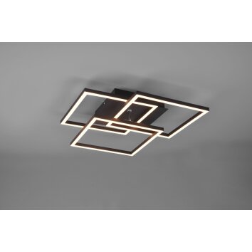 Reality MOBILE Ceiling Light LED black, 1-light source, Remote control