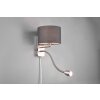 Trio-Leuchten HOTEL Wall Light matt nickel, 2-light sources