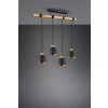 Trio-Leuchten HARRIS Pendant Light black, 4-light sources