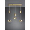 Trio-Leuchten FRANKLIN Pendant Light LED brass, 3-light sources