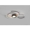 Trio-Leuchten JIVE Ceiling Light LED black, 1-light source, Remote control