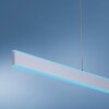Paul-Neuhaus Q-ADRIANA Pendant Light LED aluminium, 2-light sources, Remote control