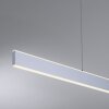 Paul-Neuhaus Q-ADRIANA Pendant Light LED aluminium, 2-light sources, Remote control