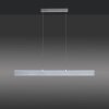 Paul-Neuhaus Q-ADRIANA Pendant Light LED aluminium, 2-light sources, Remote control