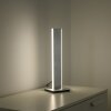 Paul-Neuhaus Q-ADRIANA Table lamp LED aluminium, 2-light sources, Remote control