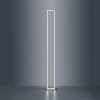 Paul-Neuhaus Q-KAAN Floor Lamp LED brushed steel, 2-light sources, Remote control