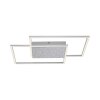 Paul-Neuhaus YUKI Ceiling Light LED brushed steel, 3-light sources, Remote control