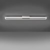 Paul-Neuhaus HELIX Ceiling Light LED aluminium, 2-light sources, Remote control