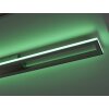 Paul-Neuhaus HELIX Ceiling Light LED aluminium, 2-light sources, Remote control