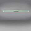 Paul-Neuhaus HELIX Ceiling Light LED aluminium, 2-light sources, Remote control