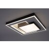 Paul-Neuhaus Q-ALTA Ceiling Light LED black, 1-light source, Remote control