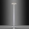 Paul-Neuhaus Q-VITO Floor Lamp LED brushed steel, 3-light sources, Remote control