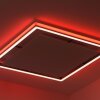 Paul-Neuhaus HELIX Ceiling Light LED aluminium, 2-light sources, Remote control