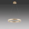 Paul-Neuhaus Q-VITO Pendant Light LED brass, Remote control