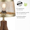 Leuchten-Direkt FREDERIK Floor Lamp Dark wood, 1-light source