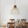 Leuchten-Direkt ALAMI Pendant Light Dark wood, 1-light source