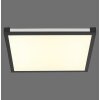 Leuchten-Direkt MARIO Ceiling Light LED black, 1-light source, Remote control, Colour changer