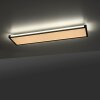 Leuchten-Direkt MARIO Ceiling Light LED black, 1-light source, Remote control, Colour changer