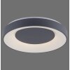 Leuchten-Direkt LOLASMART-ANIKA Ceiling Light LED anthracite, 1-light source, Remote control, Colour changer
