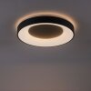 Leuchten-Direkt LOLASMART-ANIKA Ceiling Light LED anthracite, 1-light source, Remote control, Colour changer
