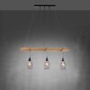 Leuchten-Direkt SPRING Pendant Light Ecru, black, 3-light sources