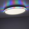Leuchten-Direkt GALACTICA Ceiling Light LED white, 1-light source, Remote control, Colour changer