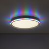 Leuchten-Direkt GALACTICA Ceiling Light LED white, 1-light source, Remote control, Colour changer