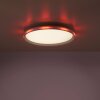 Leuchten-Direkt GALACTICA Ceiling Light LED white, 1-light source, Remote control, Colour changer