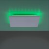 Leuchten-Direkt GUSTAV Ceiling Light LED white, 1-light source, Remote control, Colour changer