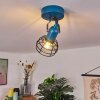 BUILAKO Ceiling Light blue, black, 1-light source