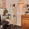 REBBENAS Floor Lamp brown, black, 1-light source