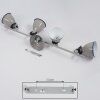 SELKI Ceiling Light grey, 4-light sources