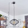 UNAFO Pendant Light black, 1-light source