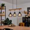PILA Pendant Light Ecru, black, 3-light sources