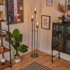 TYLDOM Floor Lamp Oxidised Silver, 3-light sources