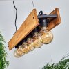 MAAHUI Pendant Light Ecru, black, 6-light sources
