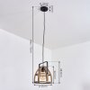 CAILARA Pendant Light Ecru, black, 1-light source