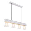 Globo CHARLY Pendant Light Light wood, 4-light sources
