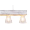 Globo CHARLY Pendant Light Light wood, 4-light sources