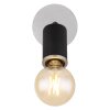 Globo JOSEBA Wall Light black, 1-light source